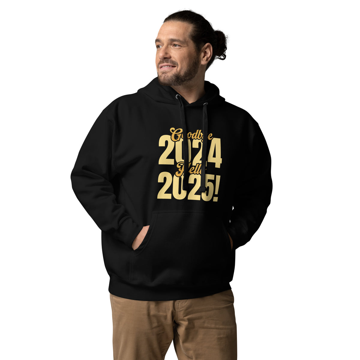 Goodbye 2024, Hello 2025 Unisex Hoodie – Unequally Yoke Make