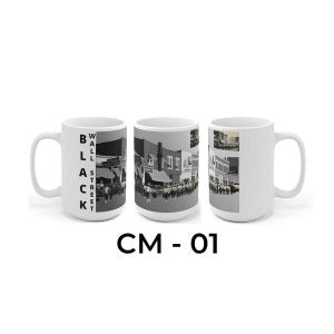 Greenwood Ave Project Black Wall Street Ceramic Mug