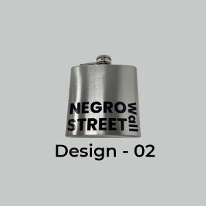 Greenwood Ave Project - Black Wall Street Flask