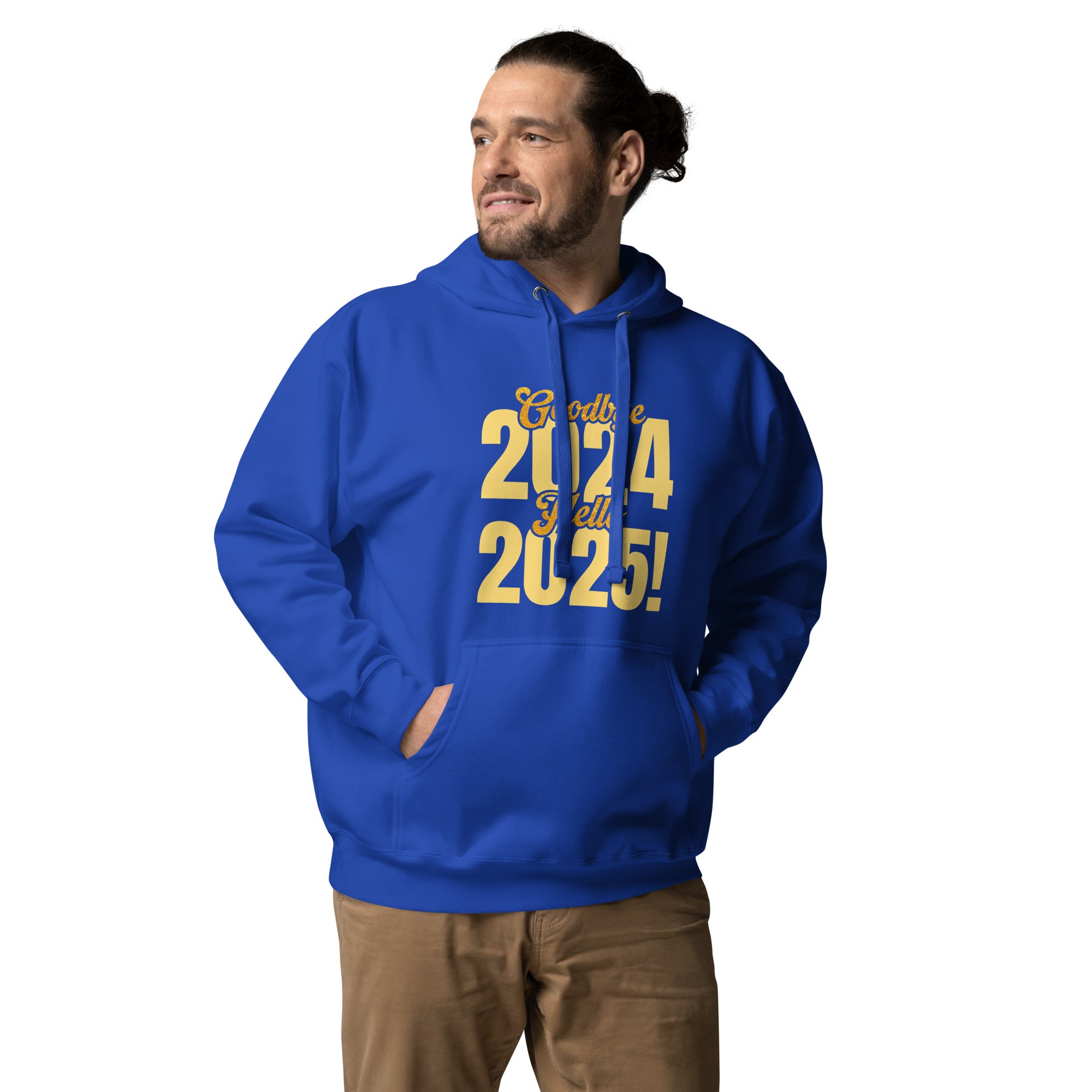 Goodbye 2024, Hello 2025 Unisex Hoodie – Unequally Yoke Make