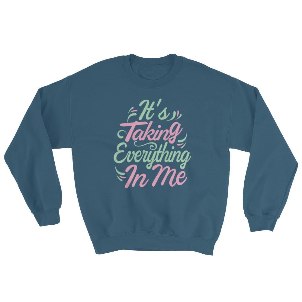It's Taking Everything In Me - Pink & Green