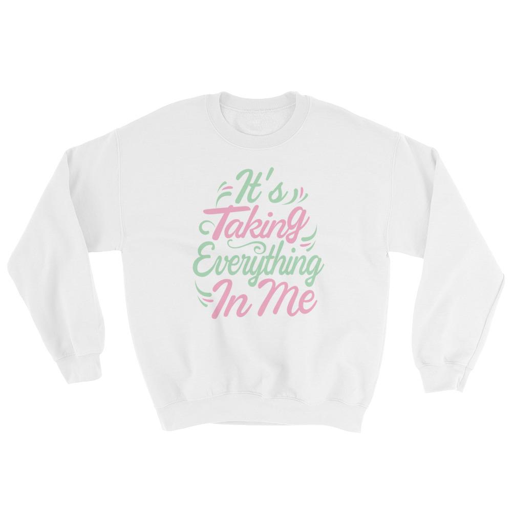 It's Taking Everything In Me - Pink & Green