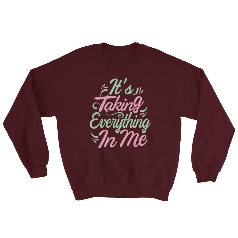 It's Taking Everything In Me - Pink & Green